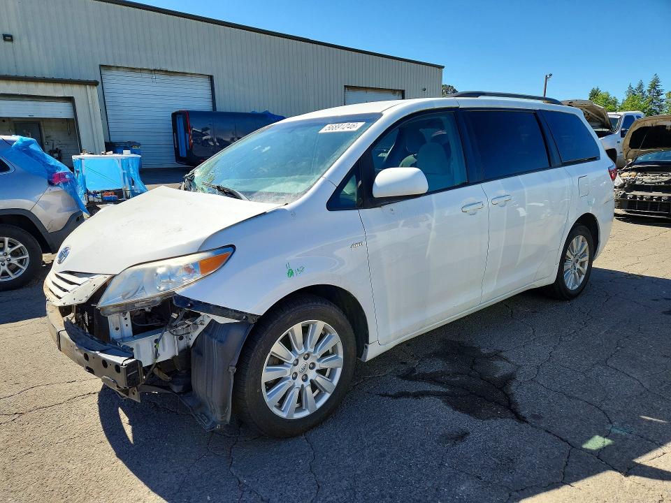 Продажа на аукционе авто 2017 Toyota Sienna, vin: 5TDJZ3DC8HS178134, номер лота: 56891246