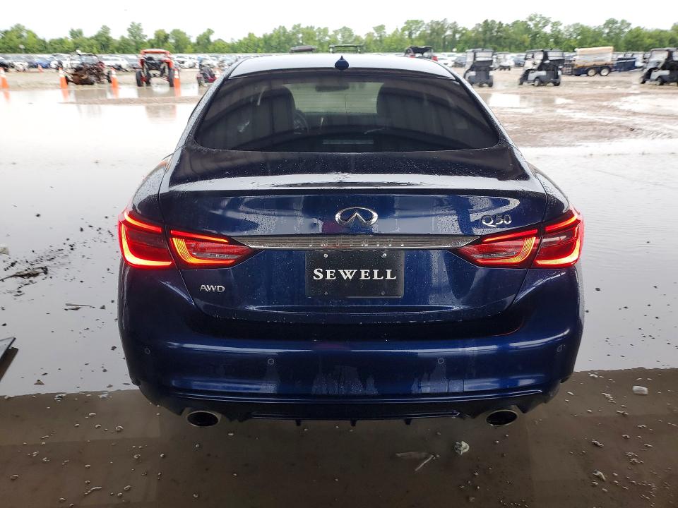 Aukcja sprzedaży 2022 Infiniti Q50, vin: JN1EV7CR9NM342172, numer aukcji: 55980926