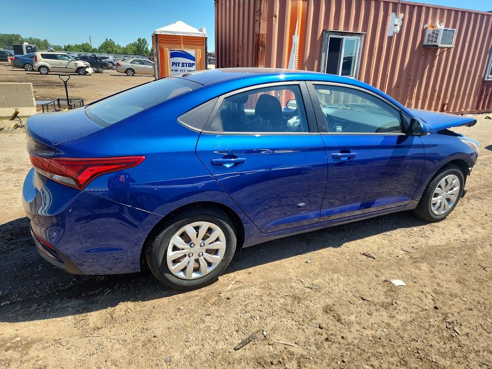58427286 :رقم المزاد ، 3KPC24A66ME129021 vin ، 2021 Hyundai Accent مزاد بيع