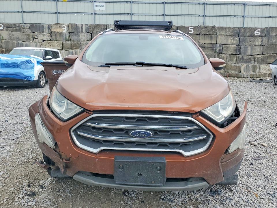 58414376 :رقم المزاد ، MAJ6P1WL6JC201792 vin ، 2018 Ford Ecosport مزاد بيع