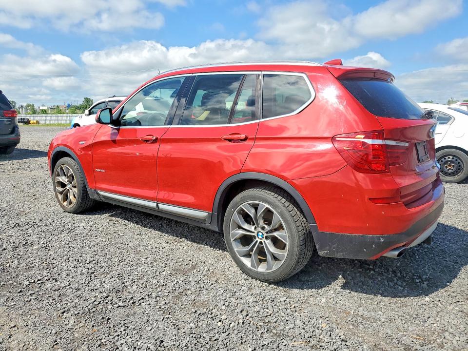 2015 Bmw X3 მანქანა იყიდება აუქციონზე, vin: 5UXWY3C56F0E96749, აუქციონის ნომერი: 58219896