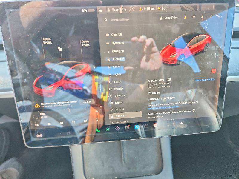 57263196 :رقم المزاد ، 5YJ3E1EBXMF902886 vin ، 2021 Tesla Model 3 مزاد بيع