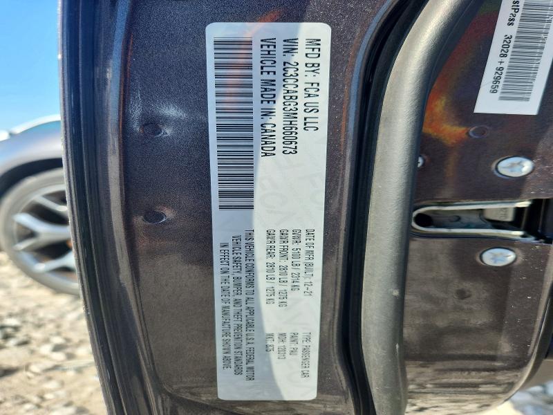 Aukcja sprzedaży 2021 Chrysler 300, vin: 2C3CCABG3MH660673, numer aukcji: 59088866