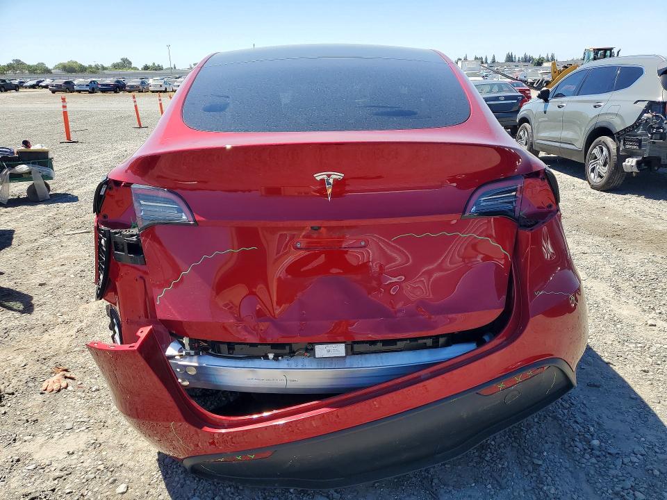 Продажа на аукционе авто 2024 Tesla Model Y, vin: 7SAYGDED9RF106286, номер лота: 56834486