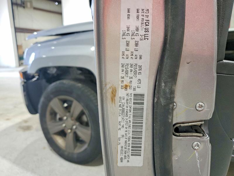 Aukcja sprzedaży 2016 Jeep Patriot, vin: 1C4NJRBB6GD714711, numer aukcji: 57310416
