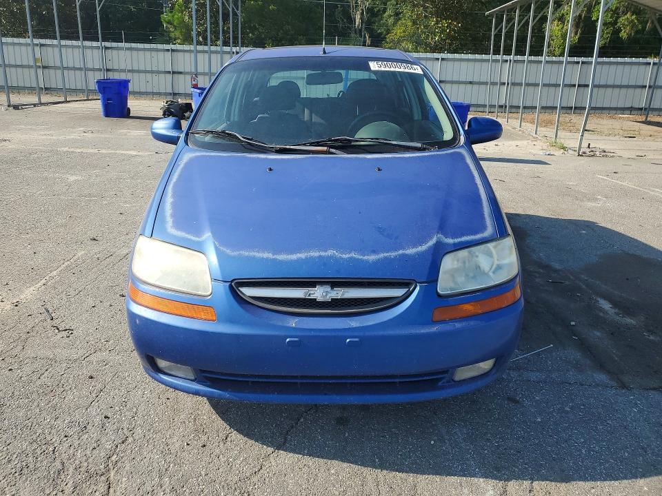 2006 Chevrolet Aveo მანქანა იყიდება აუქციონზე, vin: KL1TG66616B545667, აუქციონის ნომერი: 59000986