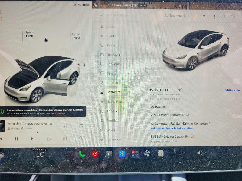 2024 Tesla Model Y მანქანა იყიდება აუქციონზე, vin: 7SAYGDEE6RA259598, აუქციონის ნომერი: 57943876