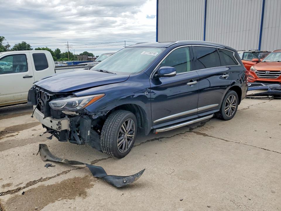 57778316 :رقم المزاد ، 5N1DL0MM3HC555438 vin ، 2017 Infiniti Qx60 مزاد بيع