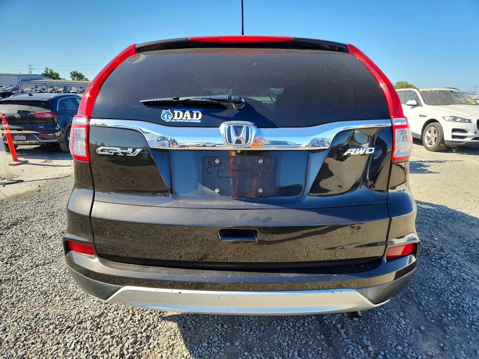 58299896 :رقم المزاد ، 2HKRM4H55FH622933 vin ، 2015 Honda Cr-v 4d Ex مزاد بيع