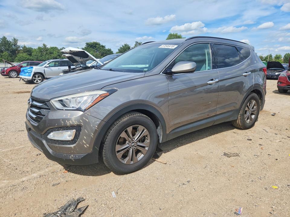2013 Hyundai Santa Fe Sport მანქანა იყიდება აუქციონზე, vin: 5XYZU3LB2DG002309, აუქციონის ნომერი: 57046416