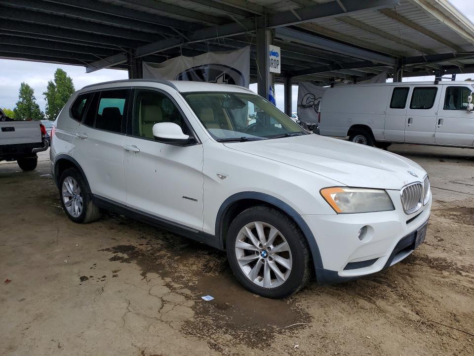 2011 Bmw X3 მანქანა იყიდება აუქციონზე, vin: 5UXWX5C58BL703615, აუქციონის ნომერი: 58316636