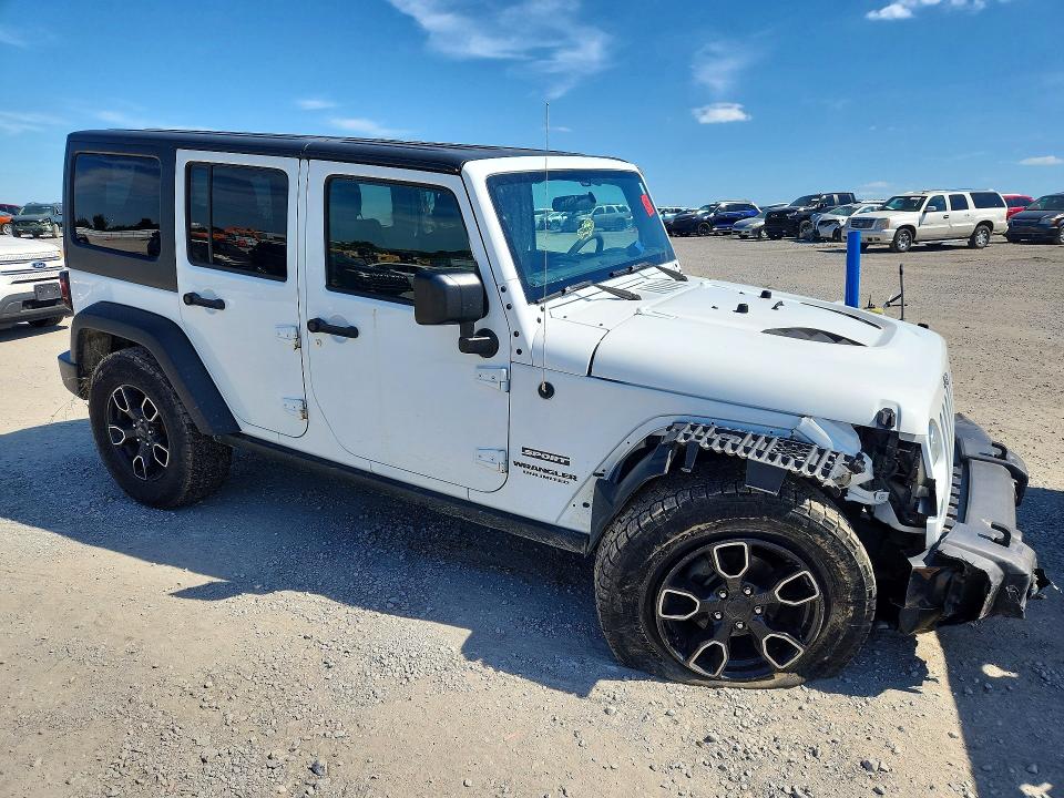 Продажа на аукционе авто 2017 Jeep Wrangler, vin: 1C4BJWDG4HL745604, номер лота: 56067446