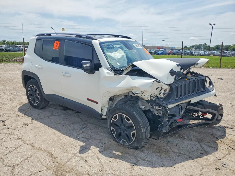2015 Jeep Renegade მანქანა იყიდება აუქციონზე, vin: ZACCJBCTXFPB27563, აუქციონის ნომერი: 58605306