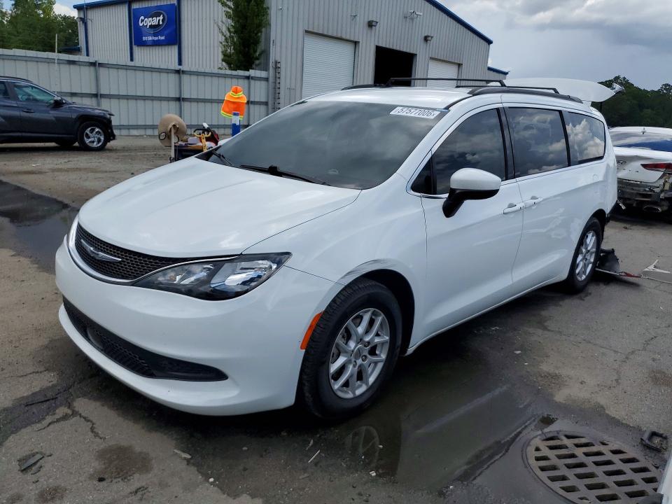 57577006 :رقم المزاد ، 2C4RC1DG1MR515340 vin ، 2021 Chrysler Voyager مزاد بيع