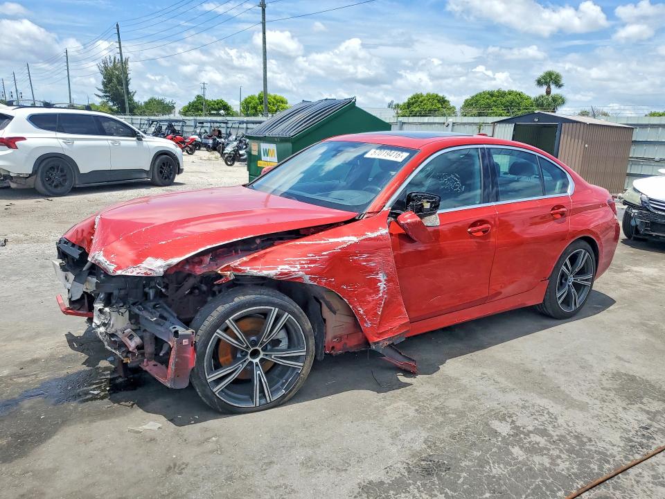 Продаж на аукціоні авто 2022 Bmw 330i, vin: 3MW5R1J08N8C27592, номер лоту: 57019416