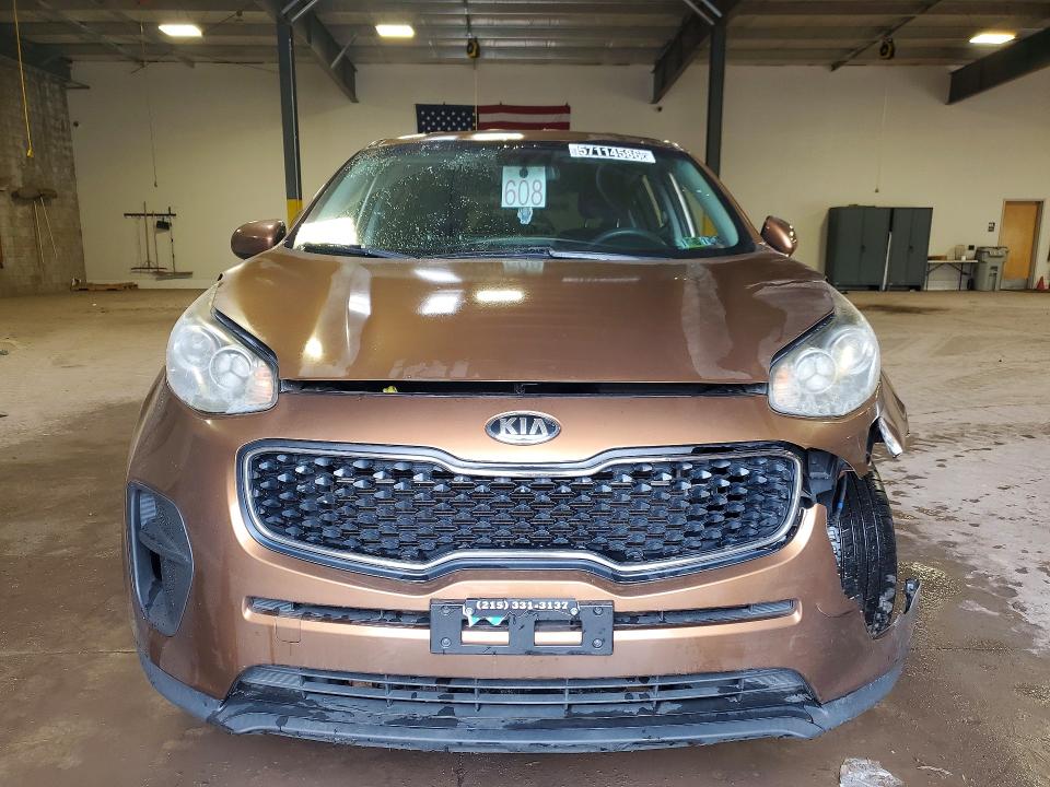 2017 Kia Sportage მანქანა იყიდება აუქციონზე, vin: KNDPM3ACXH7104401, აუქციონის ნომერი: 57114586