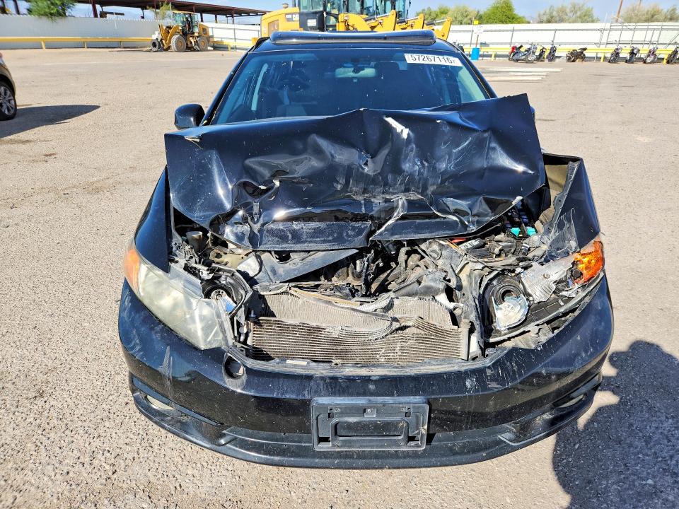 Aukcja sprzedaży 2012 Honda Civic, vin: 2HGFB6E55CH704076, numer aukcji: 57267116