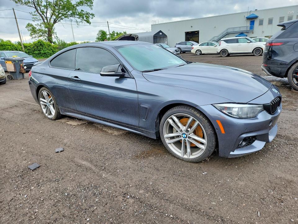 2019 Bmw 430xi მანქანა იყიდება აუქციონზე, vin: WBA4W5C52KAE49536, აუქციონის ნომერი: 58150616