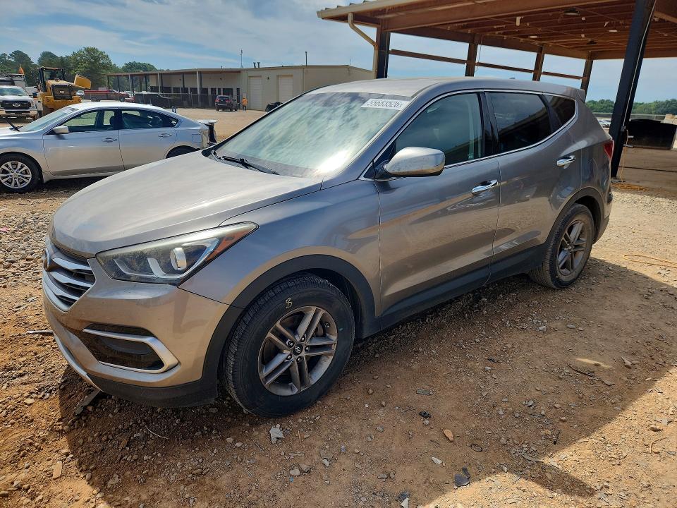 2017 Hyundai Santa Fe Sport მანქანა იყიდება აუქციონზე, vin: 5XYZT3LB6HG404343, აუქციონის ნომერი: 55683526