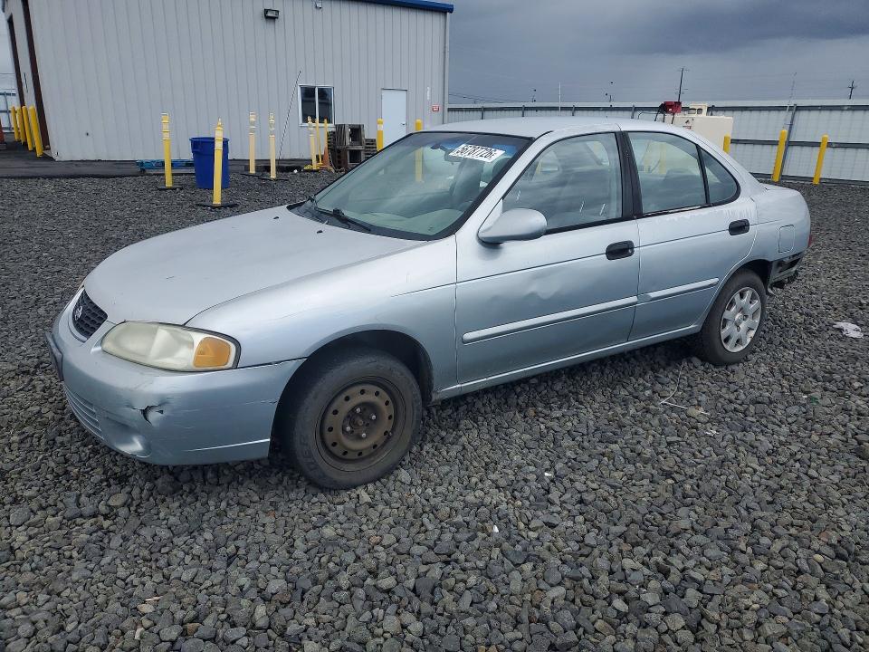 2002 Nissan Sentra მანქანა იყიდება აუქციონზე, vin: 3N1CB51DX2L639033, აუქციონის ნომერი: 56787726