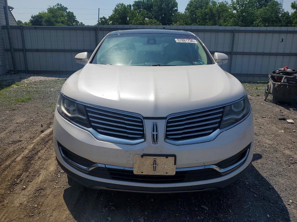 Aukcja sprzedaży 2017 Lincoln Mkx, vin: 2LMPJ8LR8HBL44030, numer aukcji: 57881736