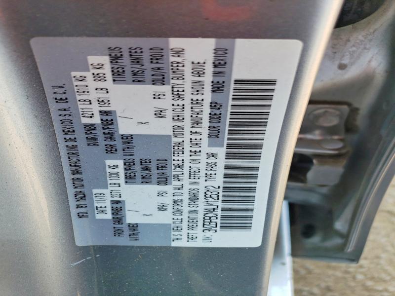 2020 Mazda 3 მანქანა იყიდება აუქციონზე, vin: 3MZBPBCM4LM126312, აუქციონის ნომერი: 58328786