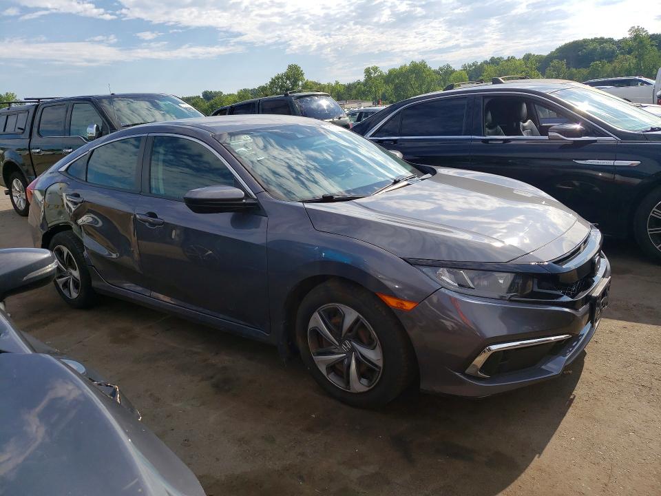 Продажа на аукционе авто 2020 Honda Civic, vin: 19XFC2F62LE207848, номер лота: 58199076
