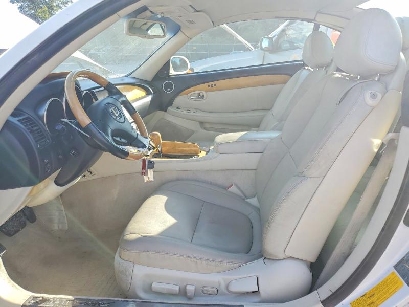 Aukcja sprzedaży 2002 Lexus Sc, vin: JTHFN48Y120019087, numer aukcji: 57027896