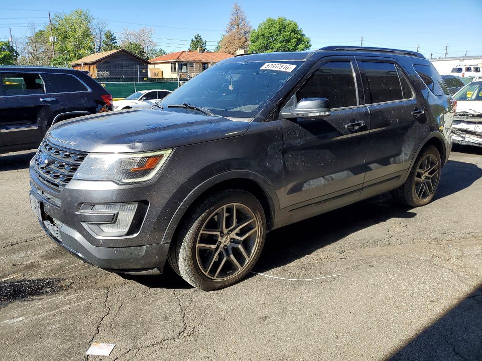 Продажа на аукционе авто 2017 Ford Explorer, vin: 1FM5K8GT5HGE11648, номер лота: 57667816