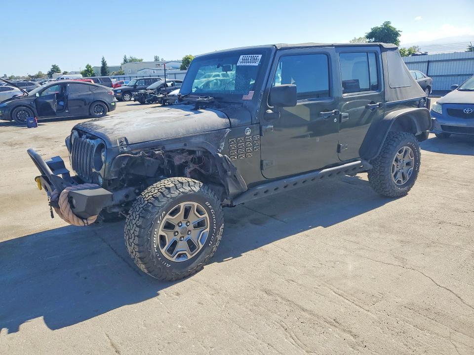 56663066 :رقم المزاد ، 1C4BJWDGXFL592398 vin ، 2015 Jeep Wrangler Unlimited مزاد بيع