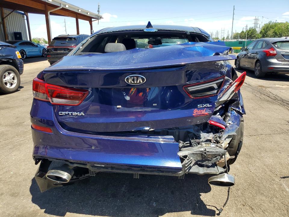 56788706 :رقم المزاد ، 5XXGV4L20KG306640 vin ، 2019 Kia Optima مزاد بيع