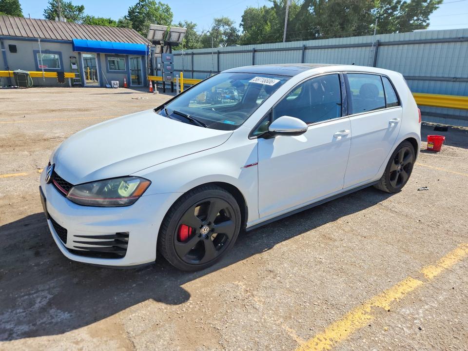 2015 Volkswagen Gti მანქანა იყიდება აუქციონზე, vin: 3VW547AU8FM078632, აუქციონის ნომერი: 56718806