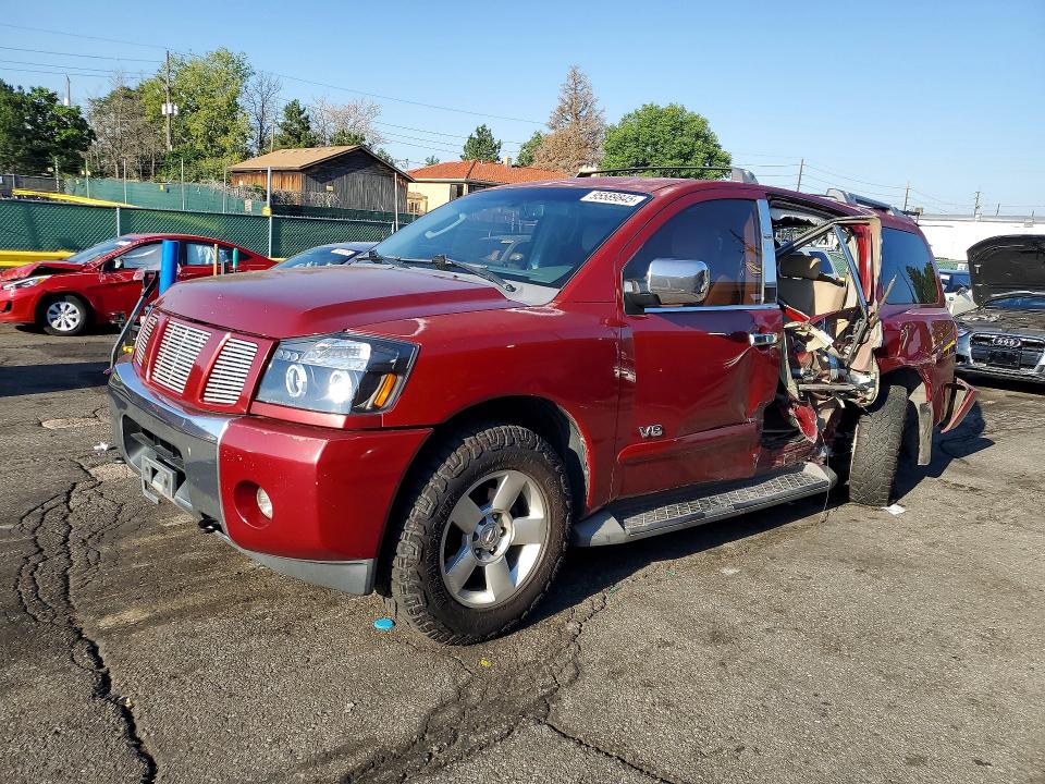 Auction sale of the 2006 Nissan Armada, vin: 5N1AA08B76N715789, lot number: 95589845