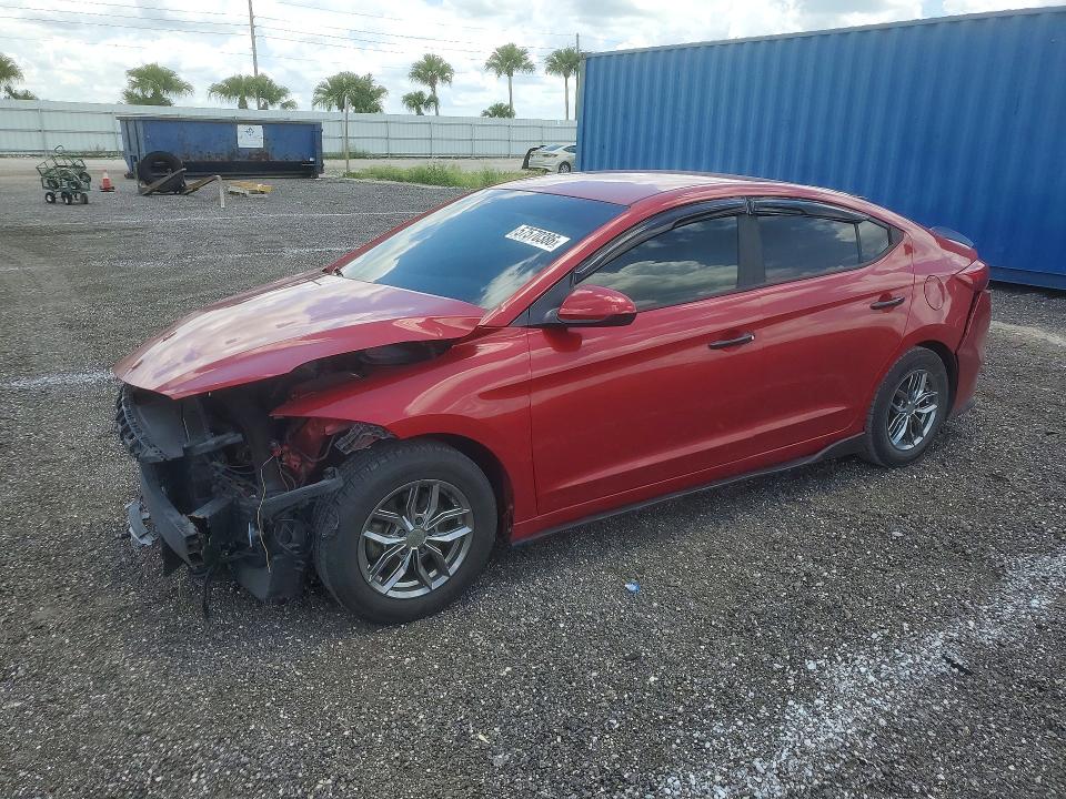 Продажа на аукционе авто 2018 Hyundai Elantra, vin: KMHD74LF4JU612311, номер лота: 57570386