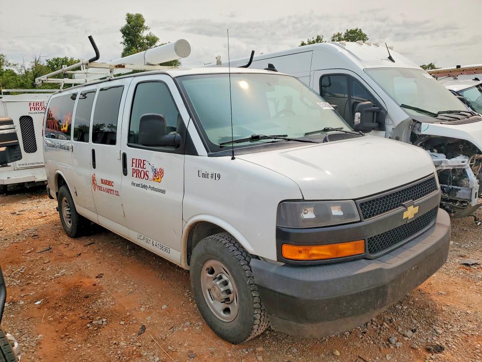 Aukcja sprzedaży 2019 Chevrolet Express G2500, vin: 1GCWGAFG8K1370786, numer aukcji: 57543536