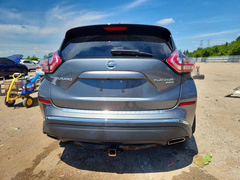 58379816 :رقم المزاد ، 5N1AZ2MH0GN150642 vin ، 2016 Nissan Murano مزاد بيع