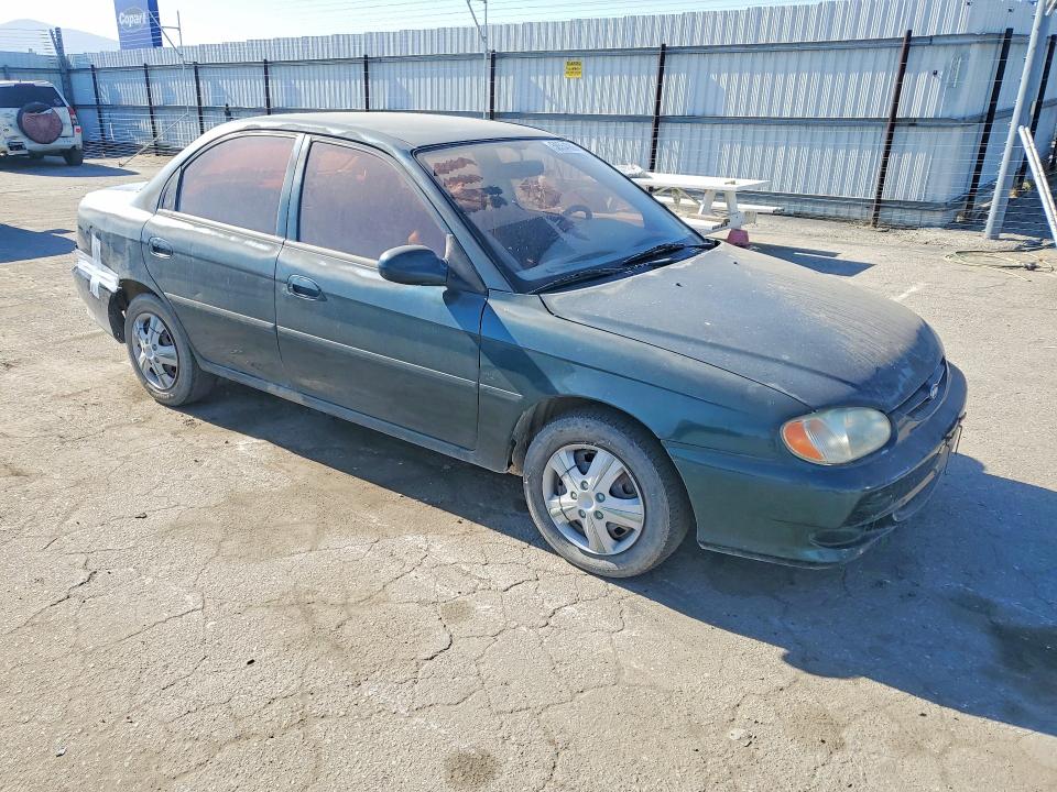 1999 Kia Sephia მანქანა იყიდება აუქციონზე, vin: KNAFB1218X5803598, აუქციონის ნომერი: 58554906