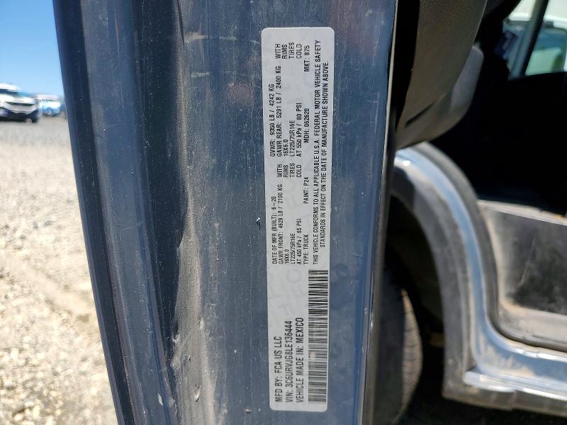 Aukcja sprzedaży 2020 Ram Promaster 3500, vin: 3C6URVJG8LE136444, numer aukcji: 57852976