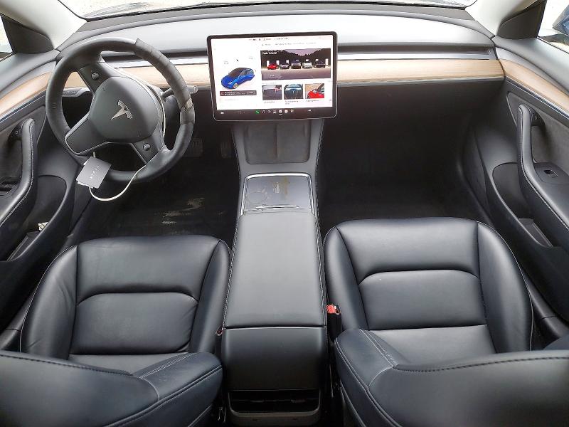 2022 Tesla Model 3 მანქანა იყიდება აუქციონზე, vin: 5YJ3E1EA0NF371576, აუქციონის ნომერი: 57933186