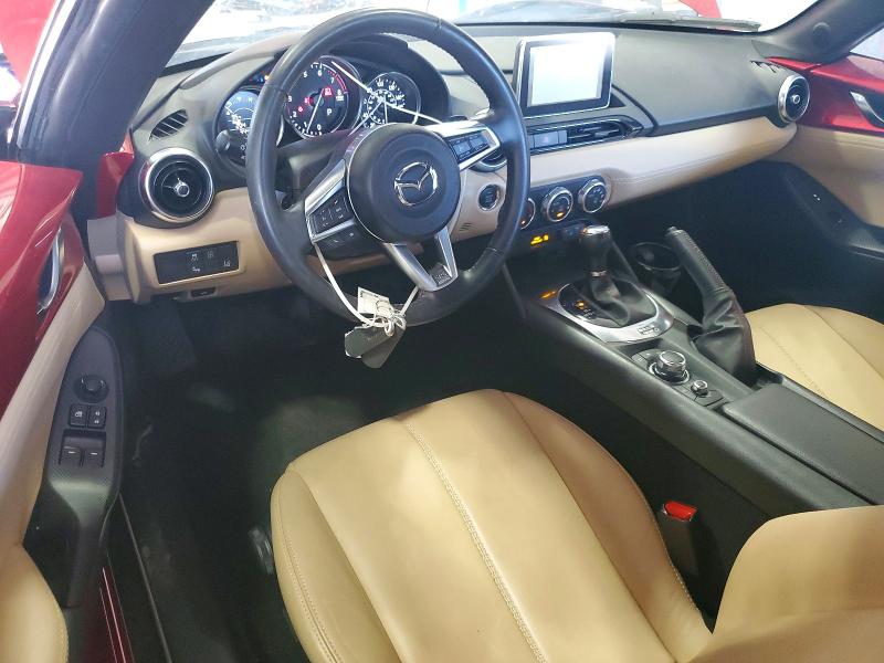 2017 Mazda Mx-5 Miata მანქანა იყიდება აუქციონზე, vin: JM1NDAD71H0124264, აუქციონის ნომერი: 56666286