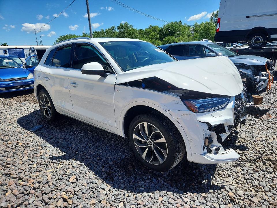 57570596 :رقم المزاد ، WA1FAAFY8R2024276 vin ، 2024 Audi Q5 مزاد بيع