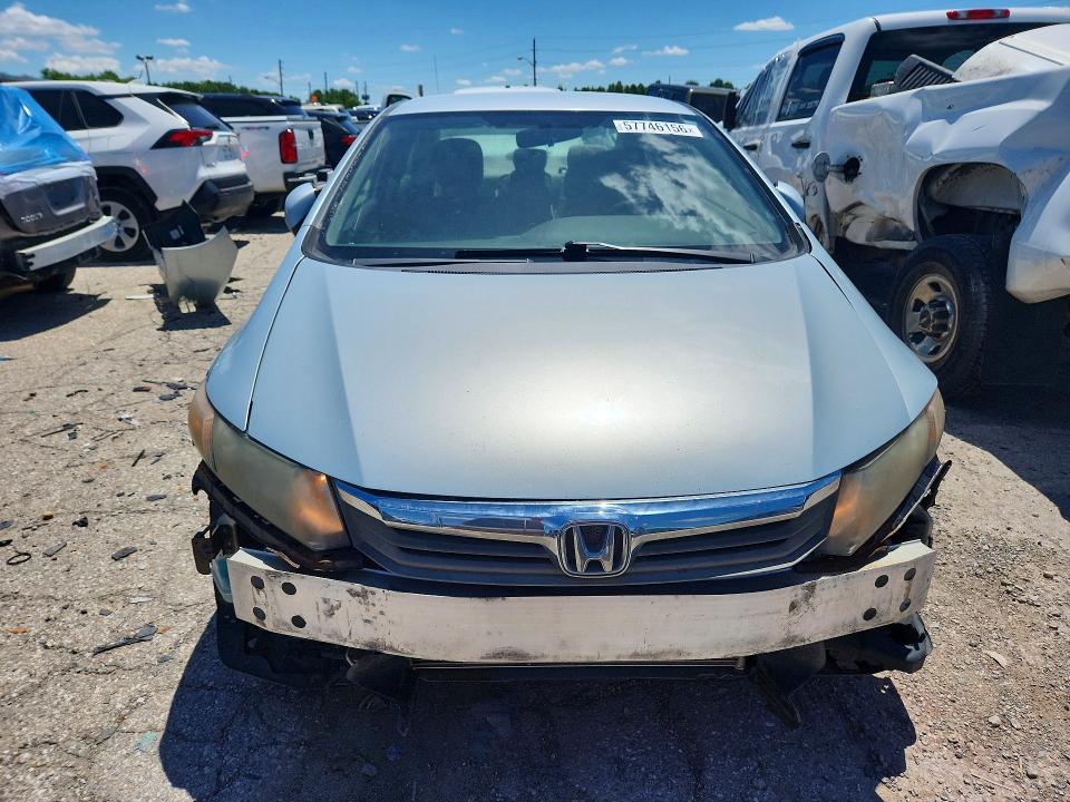 Продаж на аукціоні авто 2012 Honda Civic, vin: 19XFB2F5XCE367311, номер лоту: 57746156
