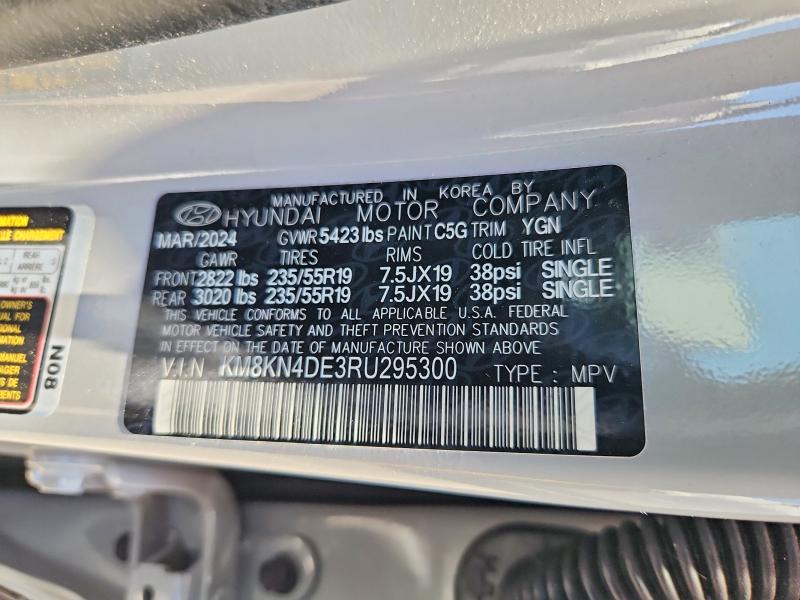 Продажа на аукционе авто 2024 Hyundai Ioniq 5, vin: KM8KN4DE3RU295300, номер лота: 56187566