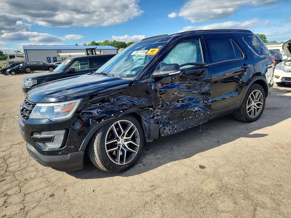 2017 Ford Explorer მანქანა იყიდება აუქციონზე, vin: 1FM5K8GT2HGD75790, აუქციონის ნომერი: 56471046