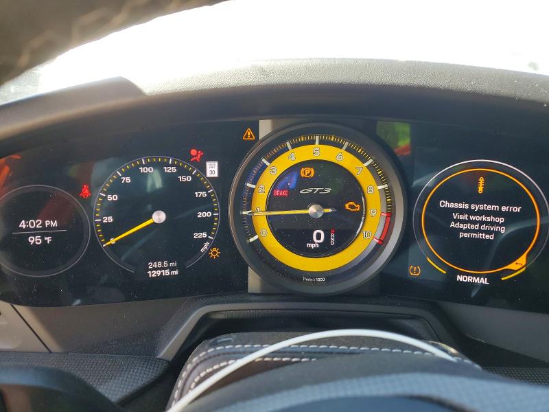 58242566 :رقم المزاد ، WP0AC2A93NS268735 vin ، 2022 Porsche 911 مزاد بيع