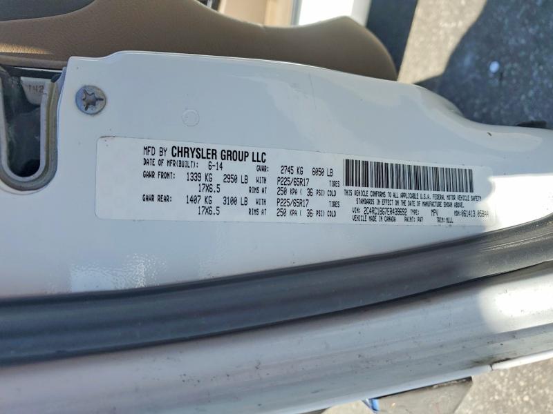 55941056 :رقم المزاد ، 2C4RC1BG7ER439692 vin ، 2014 Chrysler Town & Country مزاد بيع