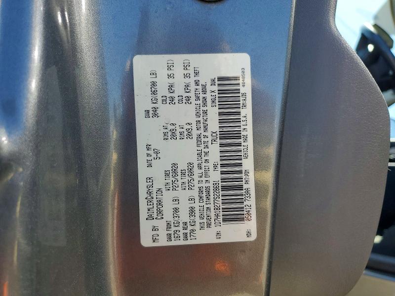 Aukcja sprzedaży 2007 Dodge Ram 1500, vin: 1D7HA18277S228691, numer aukcji: 57074126
