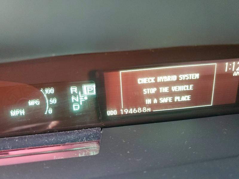2012 Toyota Prius მანქანა იყიდება აუქციონზე, vin: JTDKN3DU3C1516036, აუქციონის ნომერი: 85974445
