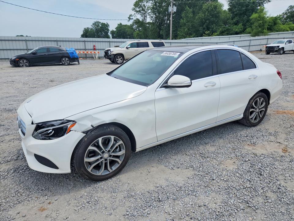 56456766 :رقم المزاد ، 55SWF4KB7FU021418 vin ، 2015 Mercedes-benz C مزاد بيع