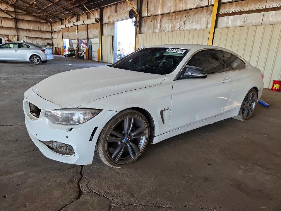 55474626 :رقم المزاد ، WBA3N3C56EK231551 vin ، 2014 Bmw 428 مزاد بيع